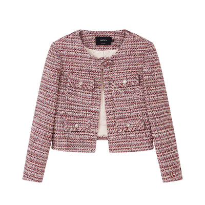 MOFAN摩凡秋新款小香风短外套