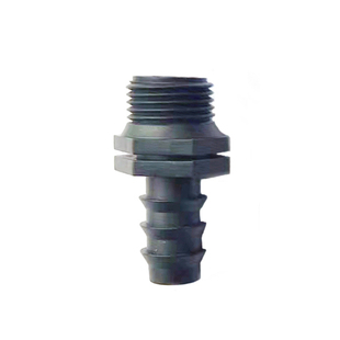 PVC转PE管滴灌灌直插式直接通弯头三通旁通堵头大棚微喷管配件