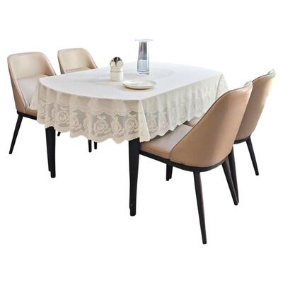 椭圆形PVC桌布防水免洗