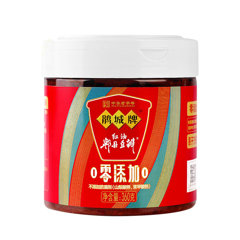 鹃城牌红油豆瓣酱360g