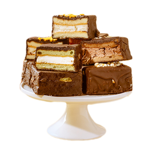 糖山伯0蔗糖MCT生酮脆皮黑巧梦龙堡蛋糕无糖精孕妇糖尿人控糖食品