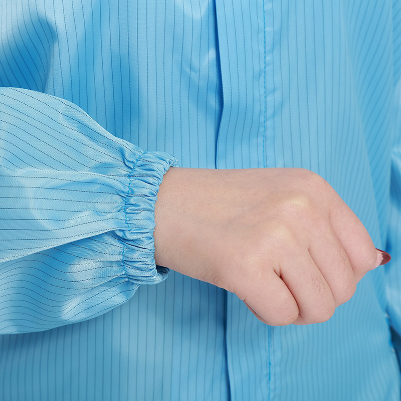 优质防静电连体服GMP无尘洁净车间耐高温灭菌喷漆防护连帽工作服