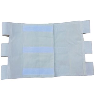 纯棉腰围　白色绒布术后束腹带孕妇束医用剖腹产收腹固定绑带10条