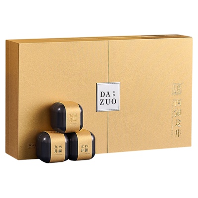 西湖龙井高档小罐茶叶礼盒