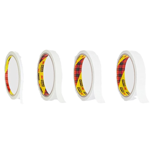 3M思高双面胶胶带200C经济型 宽6/12/18/24mm*10Y双面胶纸