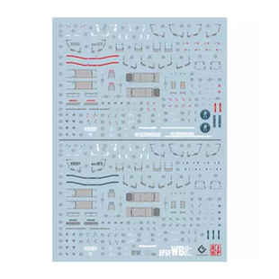 EVO水贴 HG超越全球元祖 RX78 荧光 HG78BG