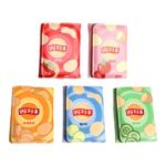 乐事薯片三折钱包女士2024新款女生高级感可爱小零钱包短款皮卡包