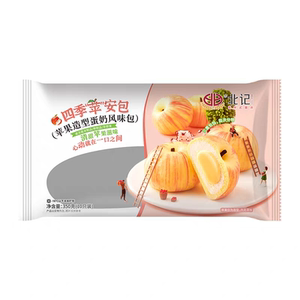 北记四季苹安蛋奶苹果包350g