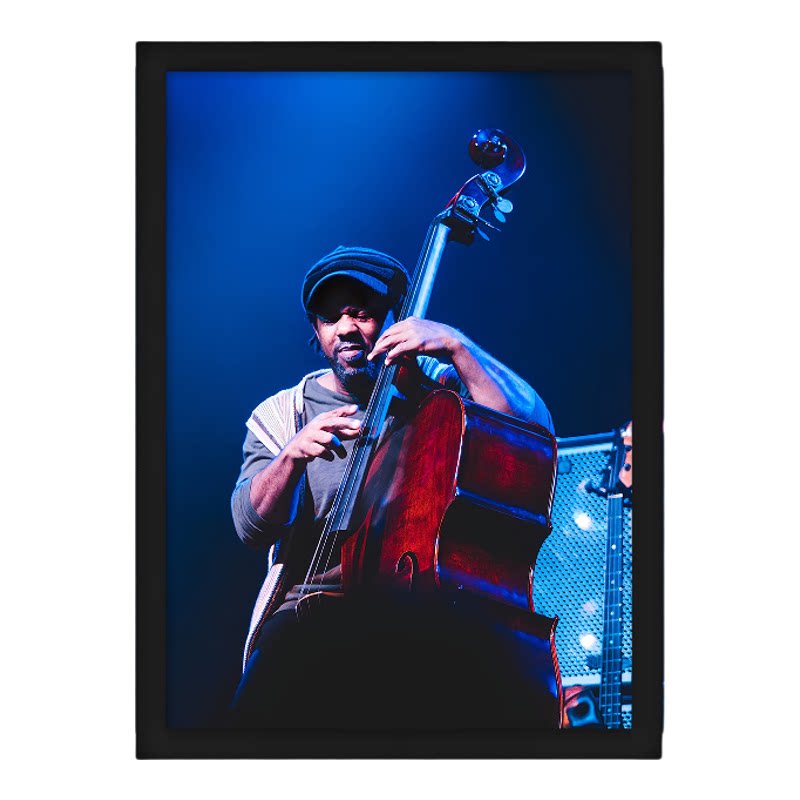 Victor Wooten贝斯手海报壁画维克多伍顿贝司周边挂画琴行壁画