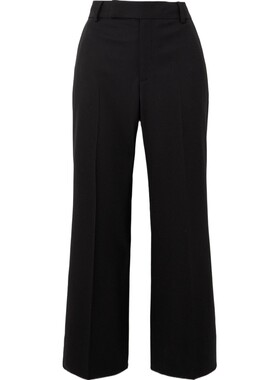 Proenza Schouler秋冬女士羊毛混纺直筒裤