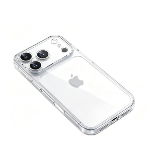 品胜适用苹果18ProMax手机壳iPhone17pro新款16pm透明防摔15镜头全包14超薄13散热保护套i12软外壳Plus高级男