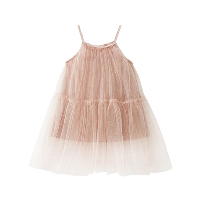 WirraWirra北欧风女宝宝满天星网纱吊带裙25春公主风蓬蓬裙连衣裙