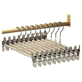 裤架夹子裤夹衣架裤子专用家用无痕防滑jk挂衣不锈钢裙夹晾晒加粗