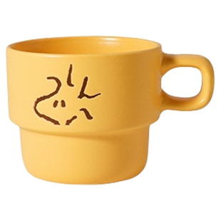 九木杂物社史努比好朋友陶瓷叠叠杯套装马克杯水杯伴手礼六一礼物