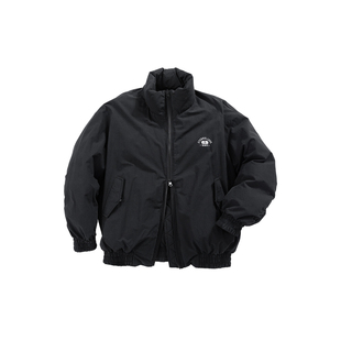 晶咕白标DADATATA【假日逐晴】美式复古双面穿棒球夹克羽绒服外套