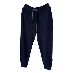 BC 男装 长绒棉英式罗纹针织运动休闲裤