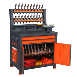 瑞格CNC工作台BT40数控锁刀座刀具柜HSK刀柄架加工中心辅助工作台