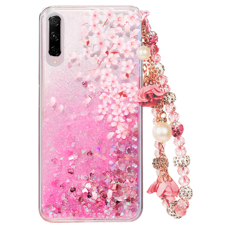 华为P30pro液体流沙P40手机壳