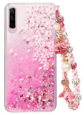 华为P30pro液体流沙P40手机壳