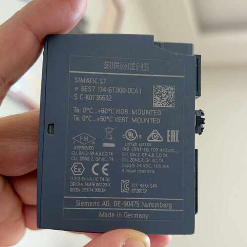 【请询价】SIMATIC S7模块，型号6ES7 134-6TD