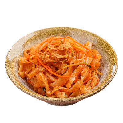 陕西特产岐山擀面皮地方特色美食