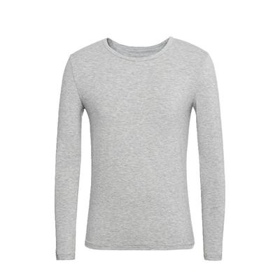 莫代尔低领V领纯棉贴身空调房穿