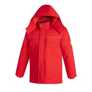 加油站工作服定制印LOGO防静电中石油石化棉衣棉服工装劳保服冬季