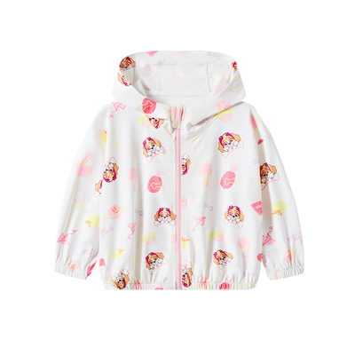 汪汪队女童防晒衣粉色宝宝防晒服