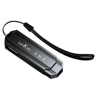 兰科芯32G高速U盘USB3.1正版大容量MLC芯片礼品刻字定制logo图案正品电脑车载两用手机优盘金属适用于苹果3.0