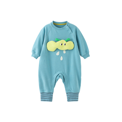 糯米棉耐磨耐洗连体衣爬爬春季