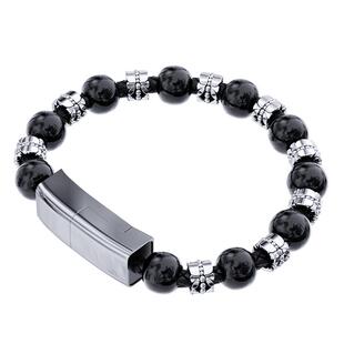 网红简约创意快充手链式手环手腕数据线type-c短便携充电线安卓手机适用小米华为vivo苹果iPhone14pro