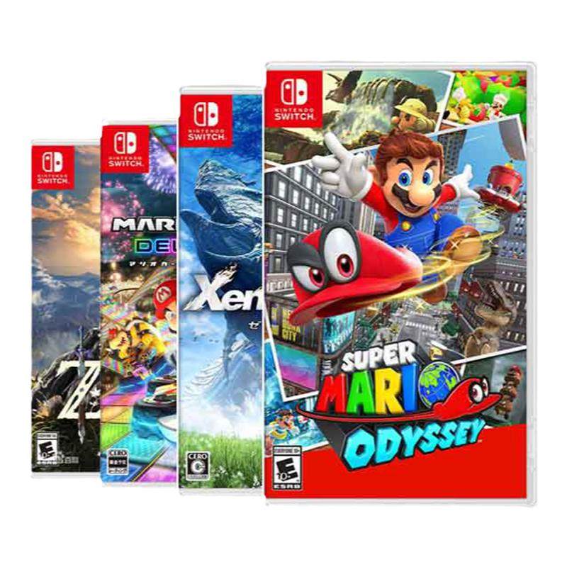 出租Switch实体卡马里奥派对塞尔达王国之泪双人成行健身环免押金