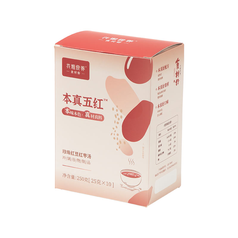 花姐本真五红汤即食早餐补养红豆红枣哺乳期产后调理元气血五红粉