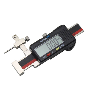 内置蓝牙数显面差尺0-10电子高低尺数显段差尺面差规包检测0.01mm