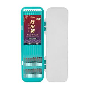 秋田狐短子线双钩成品绑好金袖金海夕专用钩线野钓鲫鱼溪流鱼钩