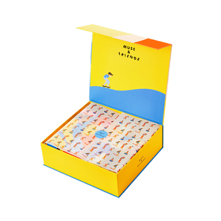 musefriends洗发水面霜沐浴露身体乳男童女孩儿童洗护套装礼盒