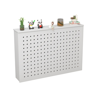 暖气罩洞洞遮挡板地暖分水器遮挡罩三面四面遮挡柜阀门燃气水表箱