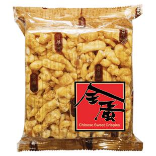 香港奇华饼家鸡蛋沙琪玛4个黑糖糕点低糖腰果进口点心特产零食