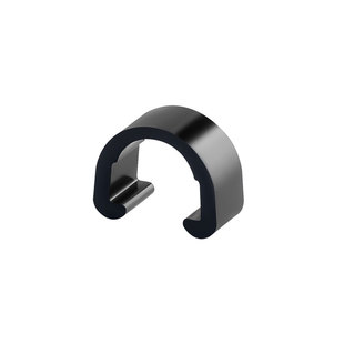 山地自行车变速刹车线管卡扣固定扣油管铝合金C型扣U型过线锁扣子