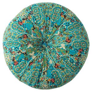 美式椅垫地上耐脏家用客厅打坐加厚垫子飘窗蒲团双面花卉地板垫子