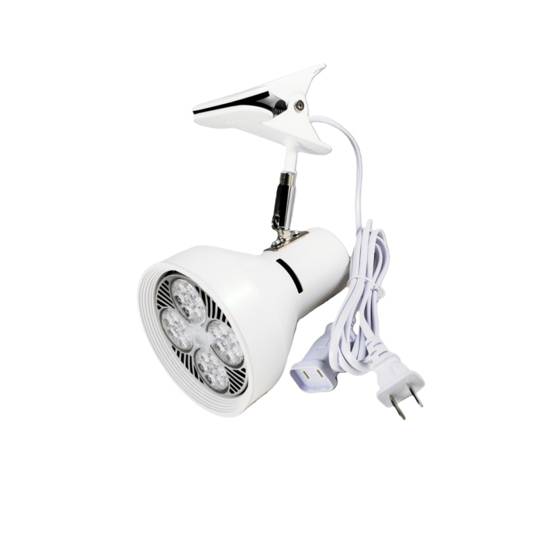 超亮夹子射灯商用PAR30明装灯无需安装方便快捷灯泡可换