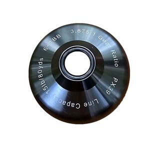 39射鱼轮配件排线双鱼堡垒内盖顶针盖陶瓷出线口摇臂把手齿轮