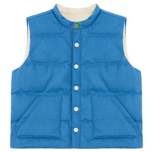 ArborTree 纯天然取材做的男女宝秋冬白鸭绒羽绒马甲保暖御寒防风