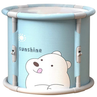 可折叠泡澡桶大人洗澡桶家用折叠成人儿童浴桶浴缸专用岁女士保温