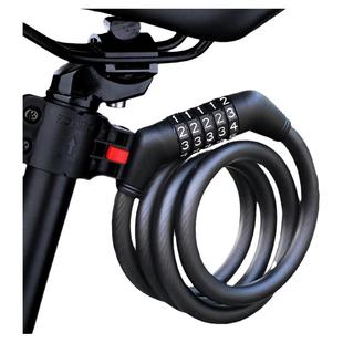 中立自行车专用防盗锁密码锁山地中立钢缆锁单车锁便携式骑行车锁