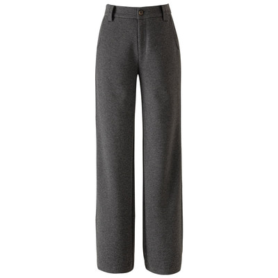 春四季加厚羊毛糯米阔腿裤