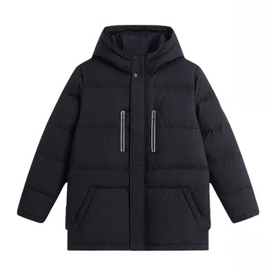 胖男童冬装加肥加大羽绒服