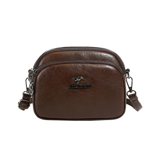 2025新款气质百搭单肩斜挎包多口袋时尚品牌女包洋气软皮通勤包包