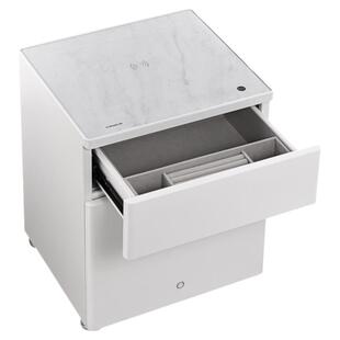 crmcr卡唛无线充电床头柜保险箱一体家用防盗保险柜家用2025新款已接入米家APP入衣柜嵌入式搬不走保管箱50高