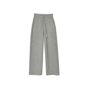 超爱lu系！~莫代尔空气感休闲裤女2026新款垂感百搭宽松阔腿长裤